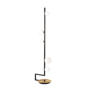 Vloerlamp BIRDS zwart van Ideal Lux - OANN
