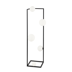 Vloerlamp ANGOLO zwart van Ideal Lux - OANN
