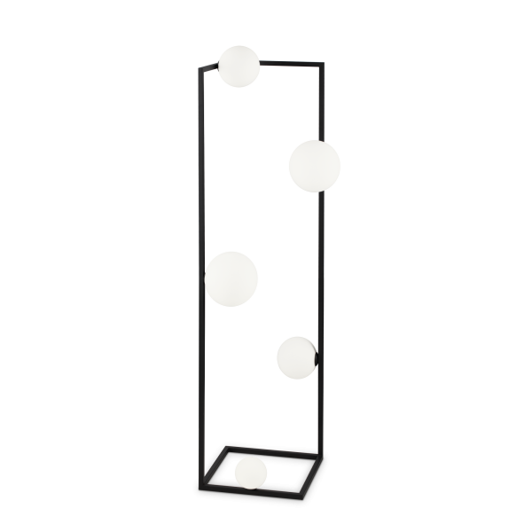 Vloerlamp ANGOLO zwart van Ideal Lux - OANN