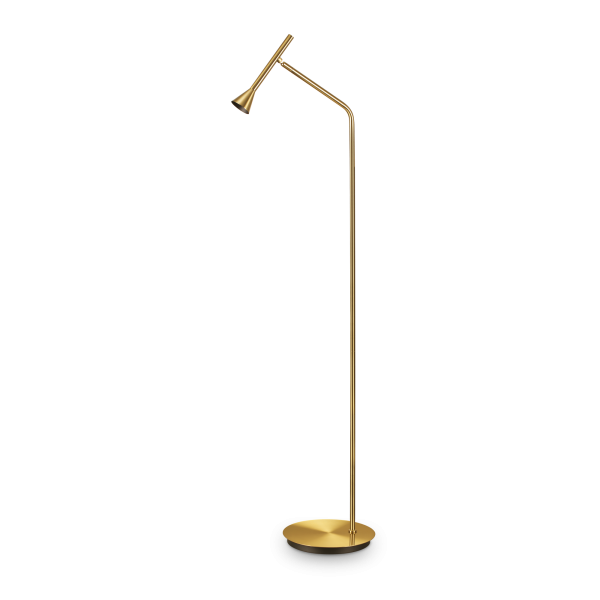 Vloerlamp DIESIS messing van Ideal Lux - OANN