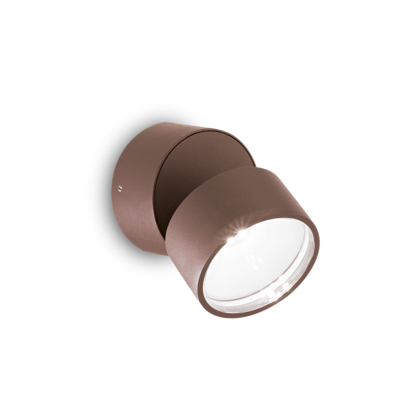 Wandlamp OMEGA koffiebruin van Ideal Lux - OANN