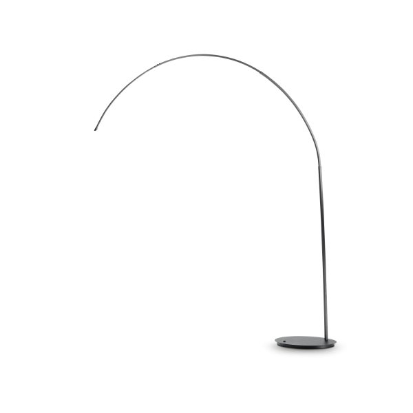 Vloerlamp DORSALE zwart van Ideal Lux - OANN