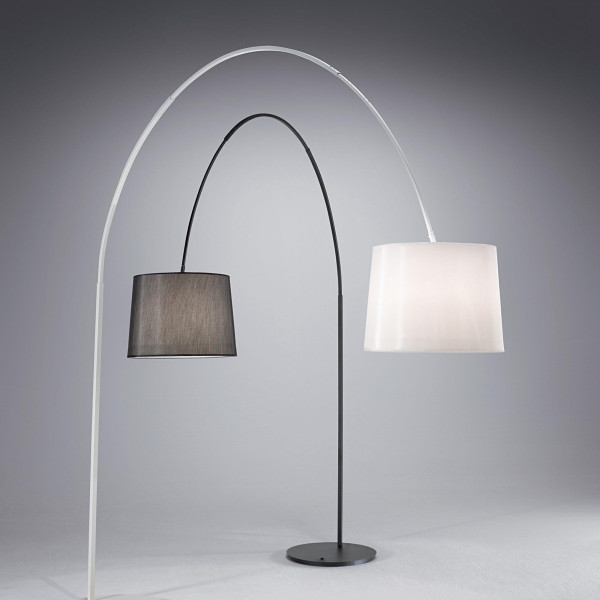 Vloerlamp DORSALE wit van Ideal Lux sfeerbeeld - OANN