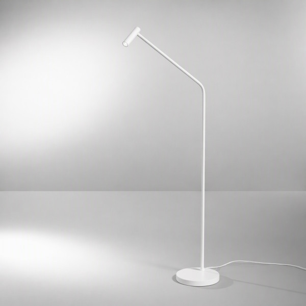 Vloerlamp EASY wit van Ideal Lux sfeerbeeld - OANN