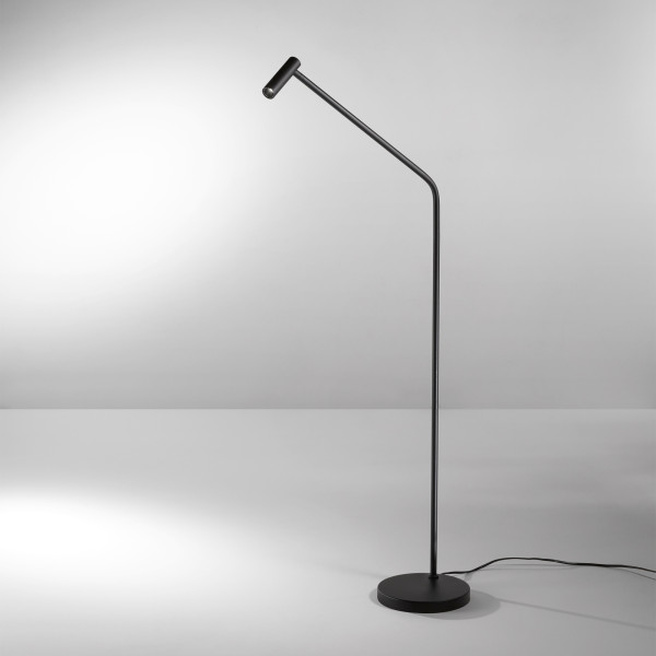 Vloerlamp EASY zwart van Ideal Lux sfeerbeeld - OANN