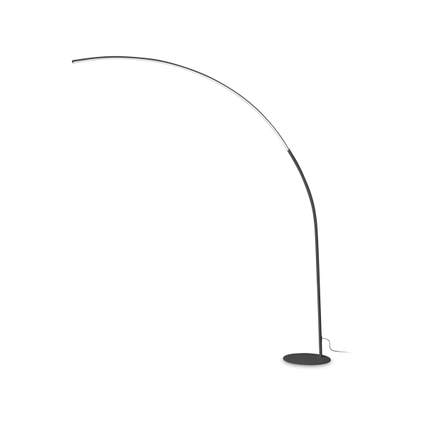 Vloerlamp COMET zwart van Ideal Lux - OANN