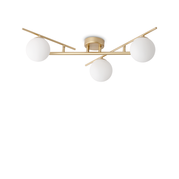 Plafondlamp ATLAS goud van Ideal Lux - OANN
