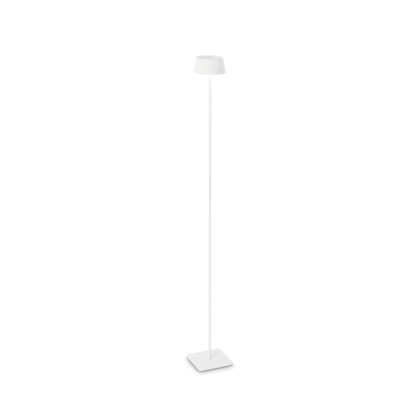 Vloerlamp PURE wit van Ideal Lux - OANN