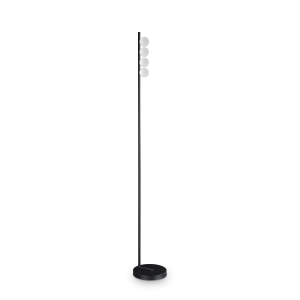 Vloerlamp BINOMIO zwart van Ideal Lux - OANN