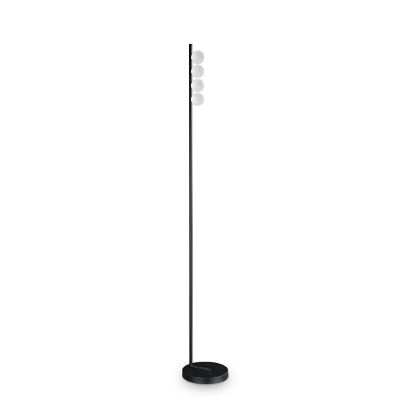 Vloerlamp BINOMIO zwart van Ideal Lux - OANN