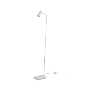 Vloerlamp GINGER wit van Ideal Lux - OANN
