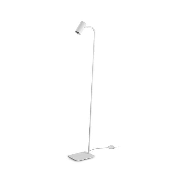 Vloerlamp GINGER wit van Ideal Lux - OANN