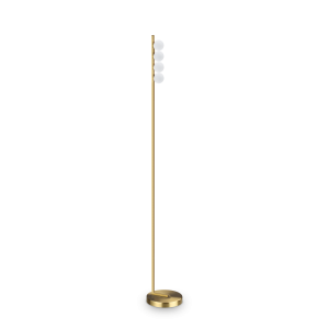 Vloerlamp BINOMIO messing van Ideal Lux - OANN