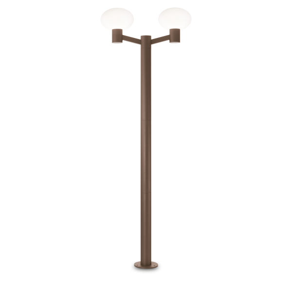 Vloerlamp CLIO koffiebruin van Ideal Lux - OANN