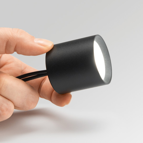 Plafondlamp NITRO zwart van Ideal Lux sfeerbeeld - OANN