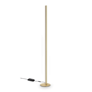 Vloerlamp DORICA messing van Ideal Lux - OANN