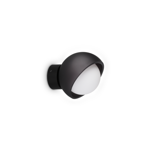 Wandlamp BLOOM zwart van Ideal Lux - OANN