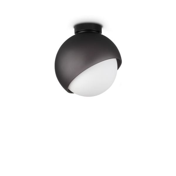 Plafondlamp BLOOM zwart van Ideal Lux - OANN