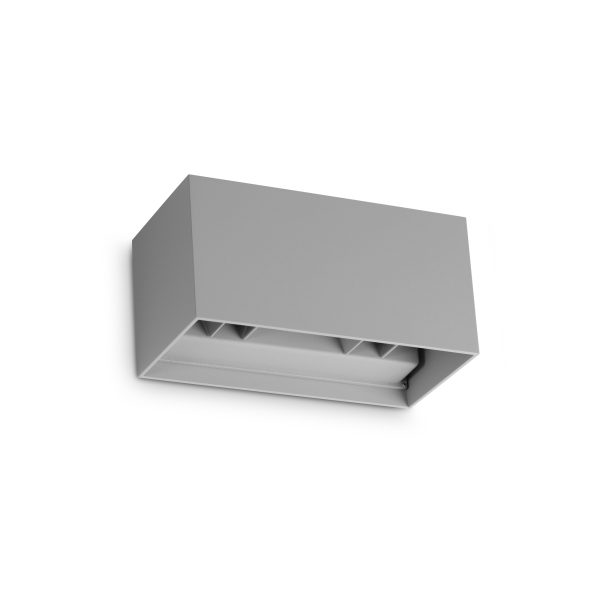 Wandlamp ATOM grijs van Ideal Lux - OANN