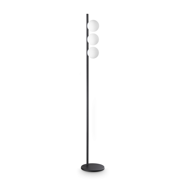 Vloerlamp BINOMIO zwart van Ideal Lux - OANN